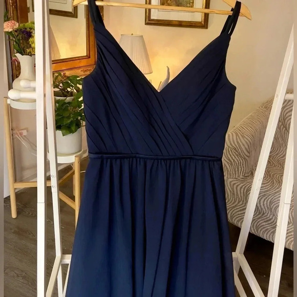 Sorella Vita bridal size 14 — beautiful formal navy gown! - Picture 6 of 7